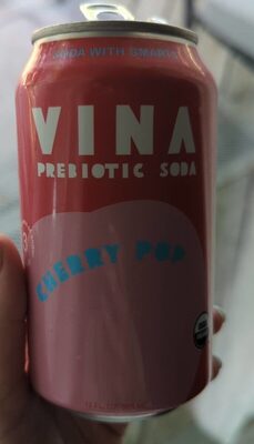 Cherry Pop Prebiotic Soda, Cherry Pop