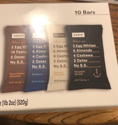 Rxbar Protein Bar, 1.83 Oz, 10 Count
