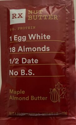 Maple Almond Butter Nut & Protein Spread, Maple Almond Butter