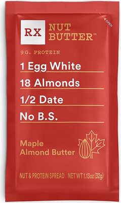 Maple Almond Butter Nut & Protein Spread, Maple; Almond; Butter