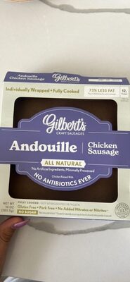 Andouille Chicken Sausage, Andouille
