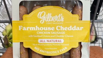 Farmhouse Cheddar Chicken Sausage, Farmhouse Cheddar