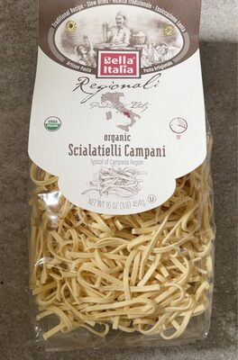 Organic Artisan Pasta, Scialatielli Campani