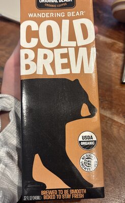Straight Black Extra Strong Cold Brew Organic Coffee