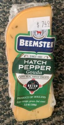 Hatch Pepper Gouda With Real Hatch Chiles Premium Dutch Cheese, Hatch Pepper Gouda