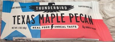 Texas Maple Pecan Superfood Bar, Texas Maple Pecan