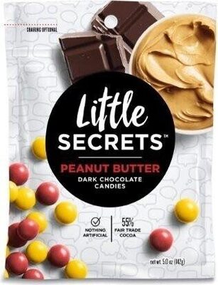 Peanut Butter In Dark Chocolate Pieces, Peanut Butter