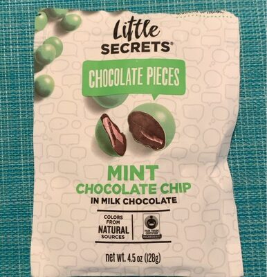 Mint Chocolate Chip In Milk Chocolate Pieces, Mint Chocolate Chip