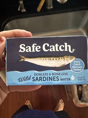 Skinless & Boneless Wild Sardines In Water