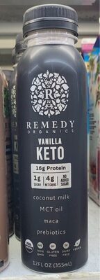 Vanilla Keto Coconut Milk, Vanilla