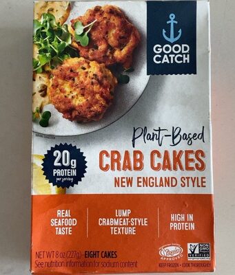 New England Style Plant-Based Crab Cakes