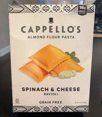 Spinach & Cheese Ravioli, Spinach & Cheese