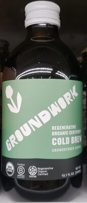 Unsweetened Cold Brew Coffee, Unsweetened