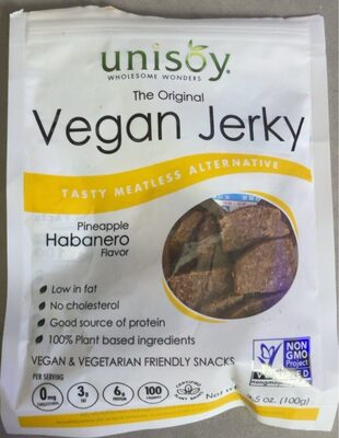 Pineapple Habanero Original Vegan Jerky, Pineapple Habanero