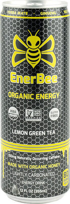 Sparkling Lemon Organic Energy Tea, Sparkling Lemon