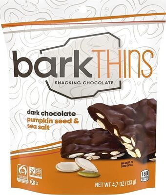 Pumpkin Seed & Sea Salt Dark Chocolate Snacking Chocolate, Pumpkin Seed & Sea Salt Dark Chocolate