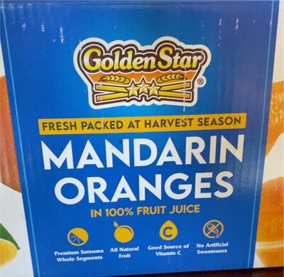 Mandarin Oranges In 100% Fruit Juice, Mandarin Oranges