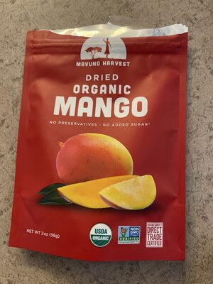 Organic Dried Mango