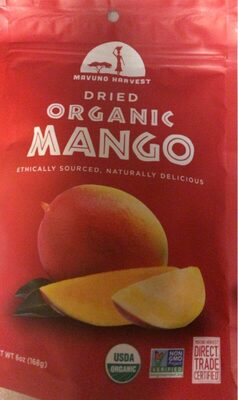 Organic Dried Mango