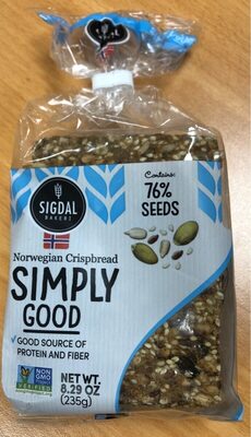 Simply Good Norwegian Crispbread