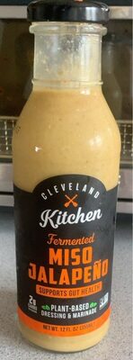 Gnarly Miso Jalapeno Dressing & Marinade, Gnarly Miso Jalapeno