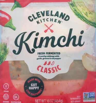 Classic Kimchi With Garlic, Greens, & Red Pepper, Garlic, Greens, & Red Pepper
