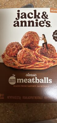 Classic Jackfruit Meatballs, Classic