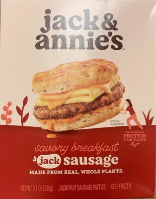 Savory Breakfast Jackfruit Sausage Patties, Sovary Breakfast