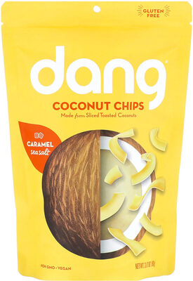 Caramel Sea Salt Coconut Chips, Caramel Sea Salt