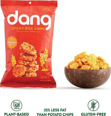 Sriracha Spice Thai Rice Chips, Sriracha Spice