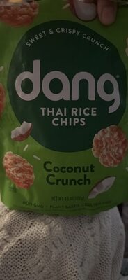 Coconut Crunch Thai Rice Chips, Coconut Crunch