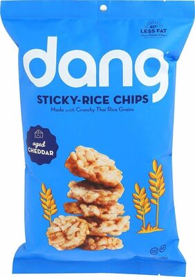 Aged Cheddar Thai Rice Chips, Aged Cheddar