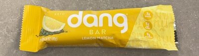 Lemon Matcha Keto Bar, Lemon Matcha