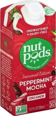 Peppermint Mocha Almond + Coconut Creamer, Peppermint Mocha
