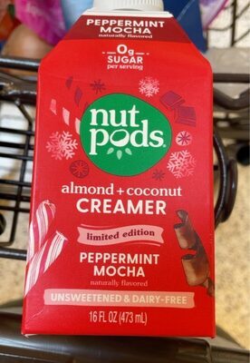 Peppermint Mocha Almond + Coconut Creamer, Peppermint Mocha