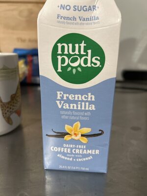 French Vanilla Flavored Unsweetened & Dairy-Free Almond + Coconut Creamer, French Vanilla