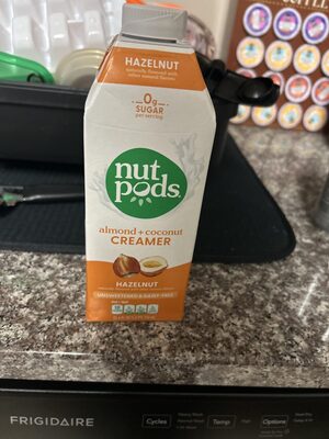 Hazelnut Flavored Unsweetened & Dairy-Free Almond + Coconut Creamer, Hazelnut