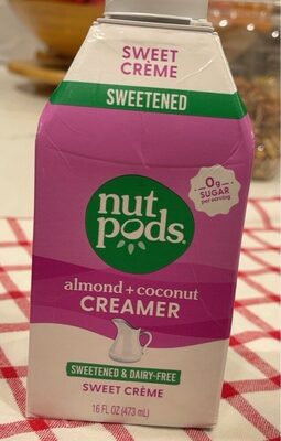 Sweet Creme Sweetened & Dairy-Free Almond + Coconut Creamer, Sweet Creme