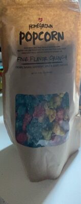 Five Flavor Cherry, Banana, Raspberry, Apple + Grape Crunch Popcorn, Five