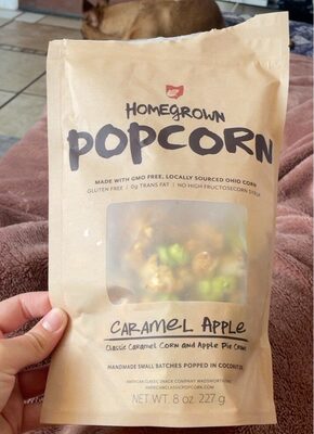Caramel Apple Classic Caramel Corn And Apple Pie Crunchy Popcorn, Caramel Apple