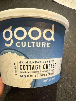 Whole Milk Classic Cottage Cheese, Whole Milk Classic