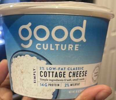 Low-Fat Classic Simply 2% Small Curd Cottage Cheese, Low-Fat Classic