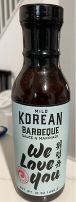 Mild Korean Barbeque Sauce & Marinade, Mild Korean Barbeque