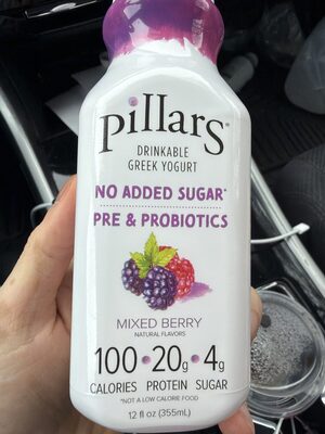Mixed Berry Drinkable Greek Yogurt, Mixed Berry