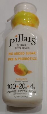 Mango Drinkable Greek Yogurt, Mango