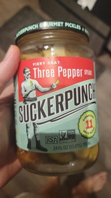 Pepper Fire Spears Gourmet Pickles, Pepper Fire Spears