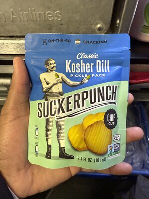 Snappy Classic Dill Pickle Chips, Snappy Classic Dill