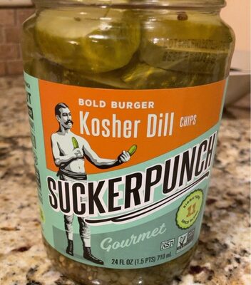 Kosher Dill Bold Burger Gourmet Chips, Kosher Dill