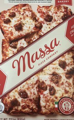 Italian Sausage California Tomatoes Extra Virgin Olive Oil Fresh Herbs & Sea Salt Wisconsin Mozzarella Cheese Pizza, Italian Sausage