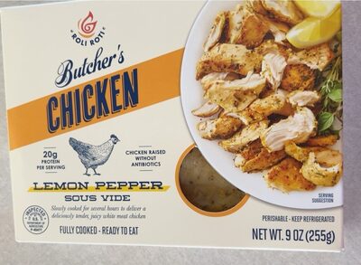 Lemon Pepper Sous Vide Chicken, Lemon Pepper